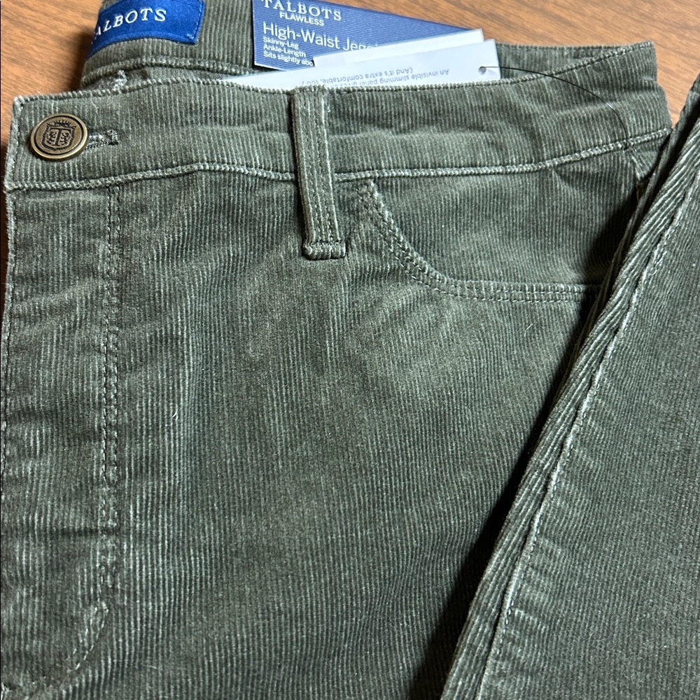 New Talbots corduroy Jegging - Picture 2 of 7